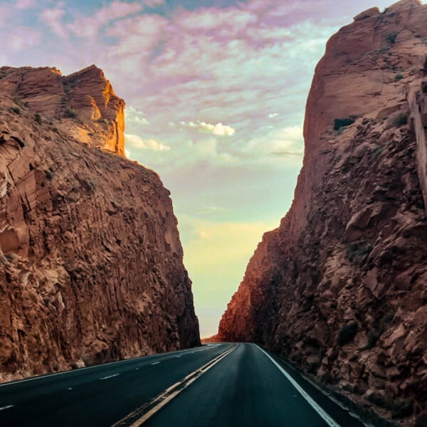 On the road