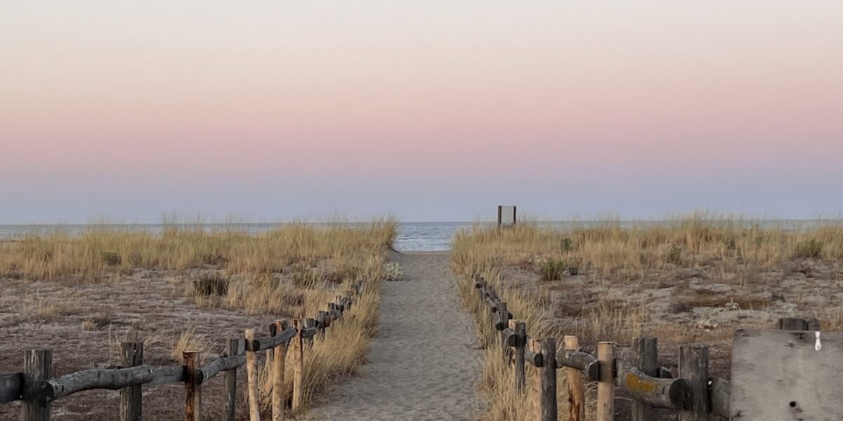 Fin de journée sur la plage